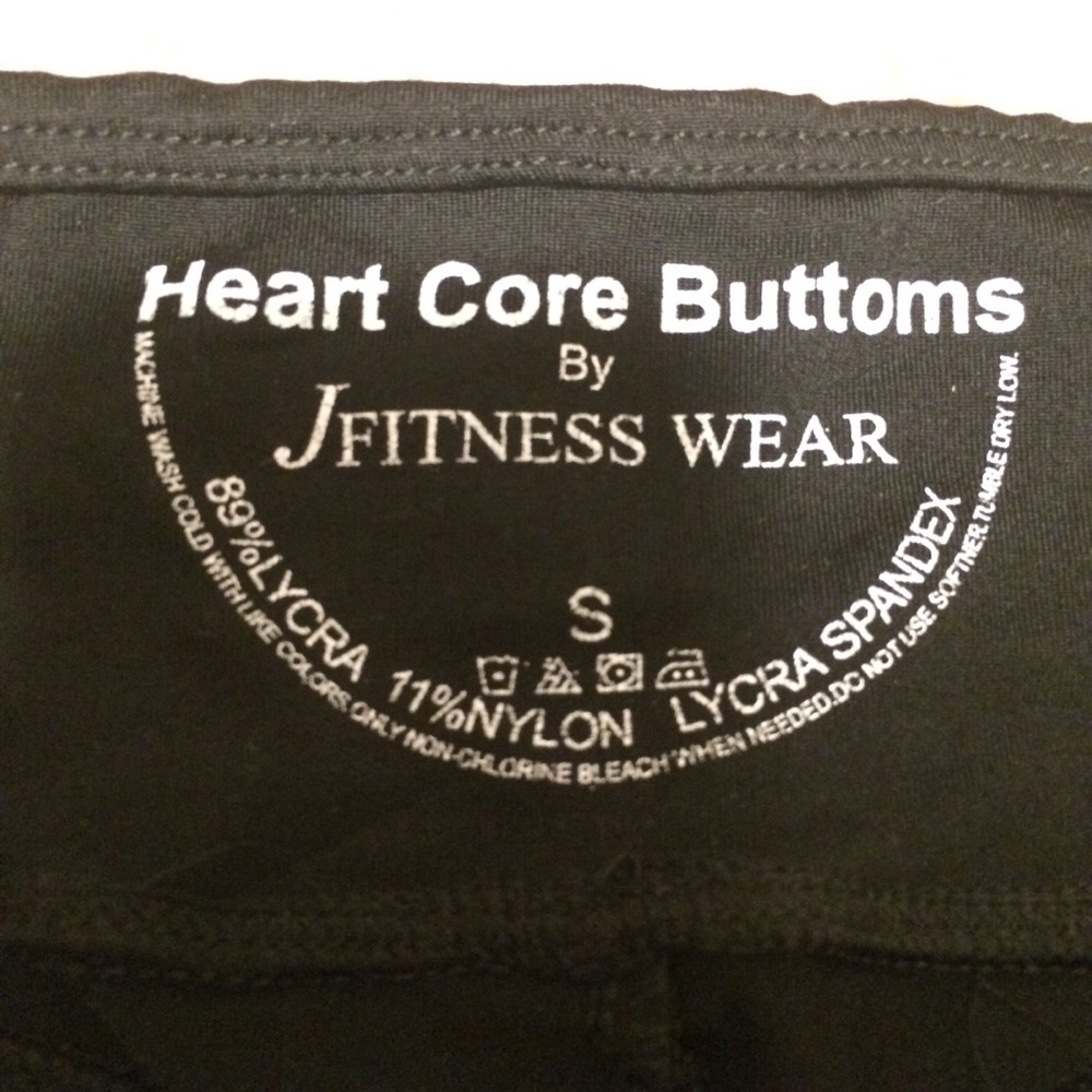 EC JFitness Wear Heartcore Black S - Picture 6 of 7